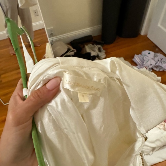 LoveShack Fancy Till Mini Dress White Size 0. Worn once! - Picture 5 of 6